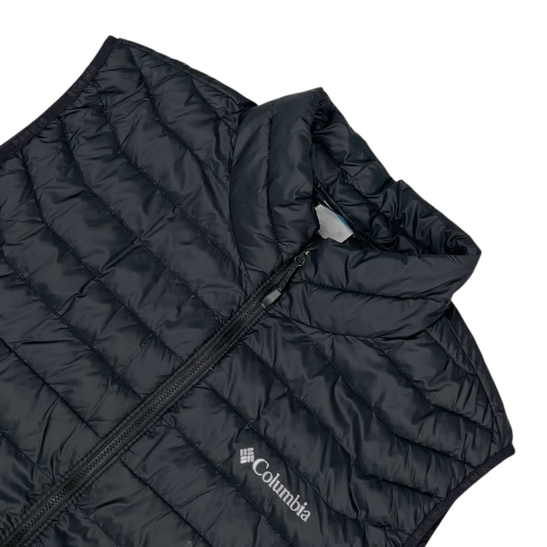COLUMBIA Chaleco Corto Negro Talle XXL
