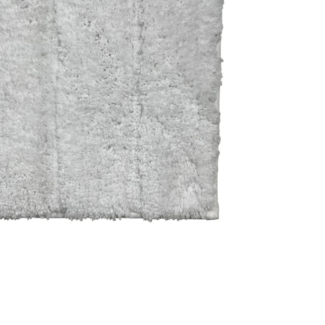 SIN MARCA Alfombras X2 Blanco Medida 80cm X 40cm