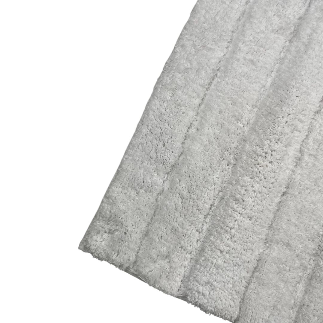SIN MARCA Alfombras X2 Blanco Medida 80cm X 40cm