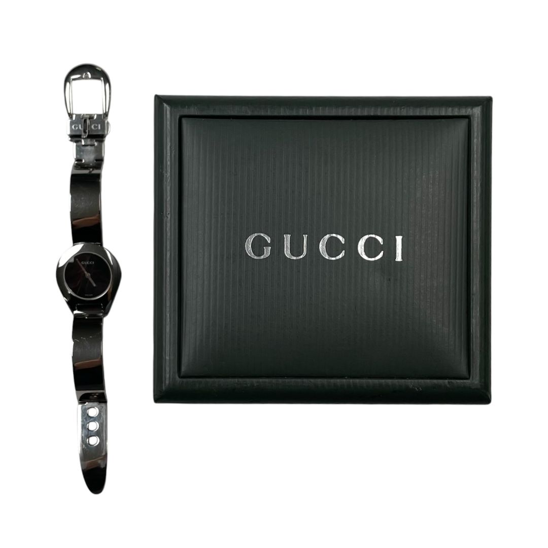 GUCCI Reloj Pulsera Plateado Talle Unico