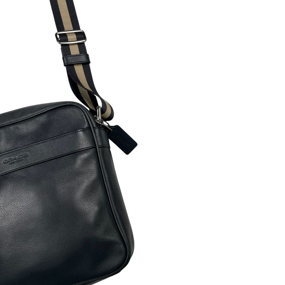 COACH Cartera Gris Medida 25cm X 22cm