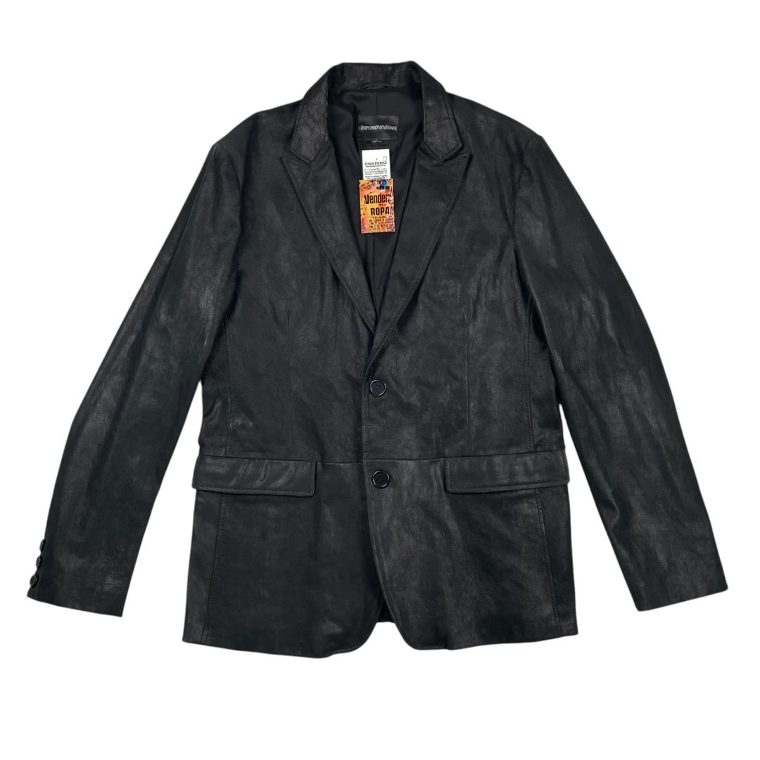 ARMANI Saco Negro Talle 56