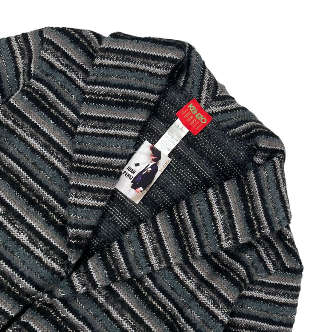 KENZO Saco Varios Rayado Talle L