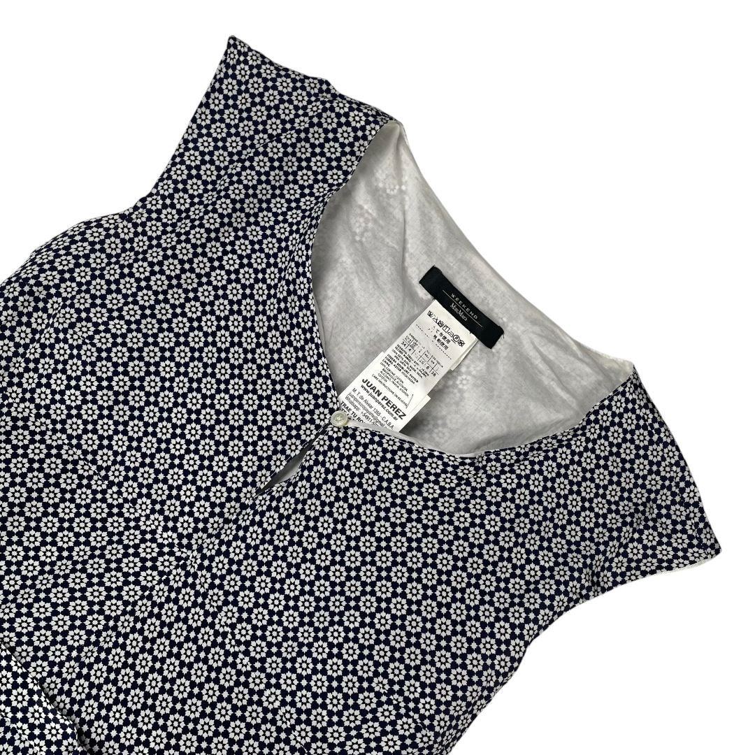 MAX MARA Vestido Sin Manga Varios  Estampado Talle 34
