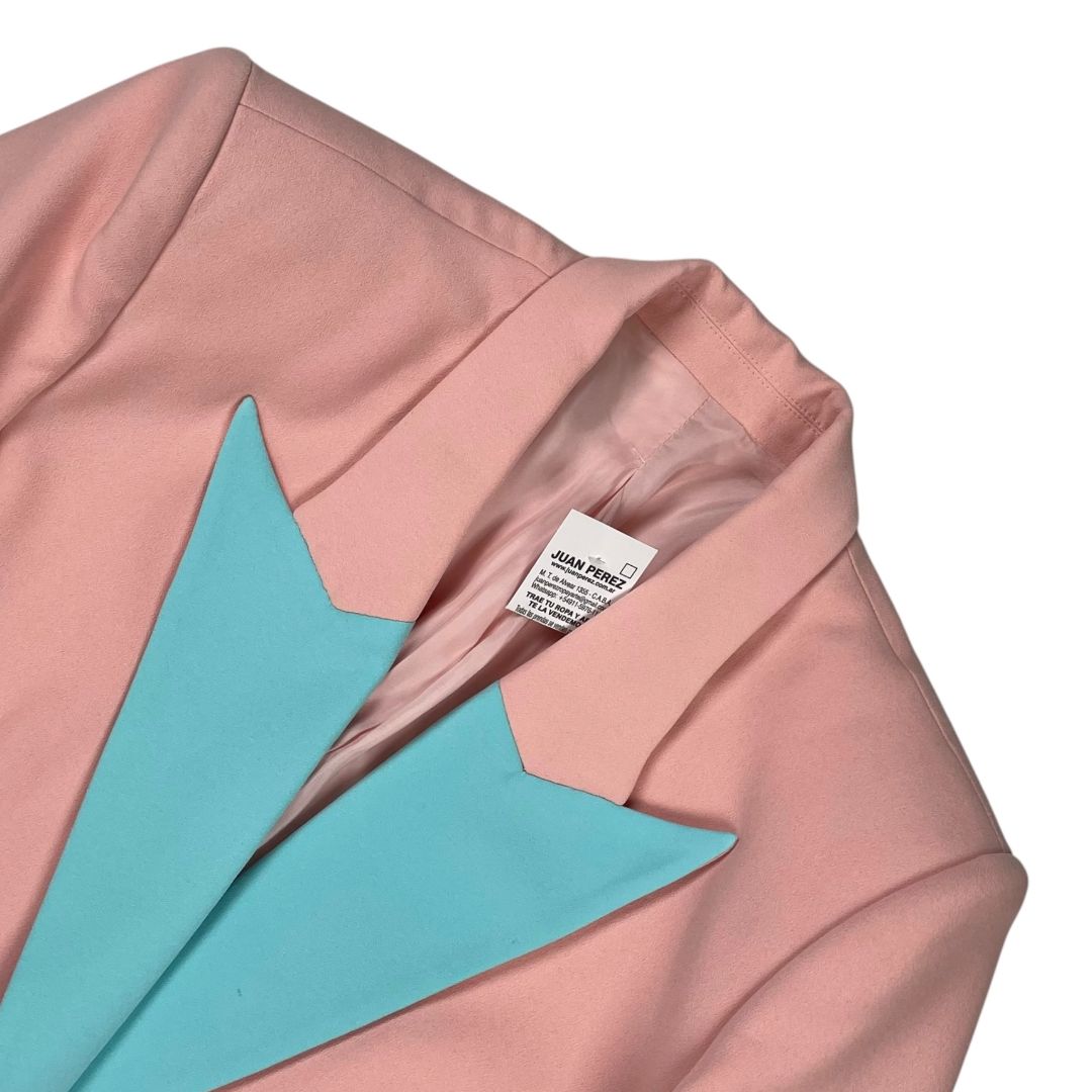 MODERN CHAOS Saco Rosa Talle M