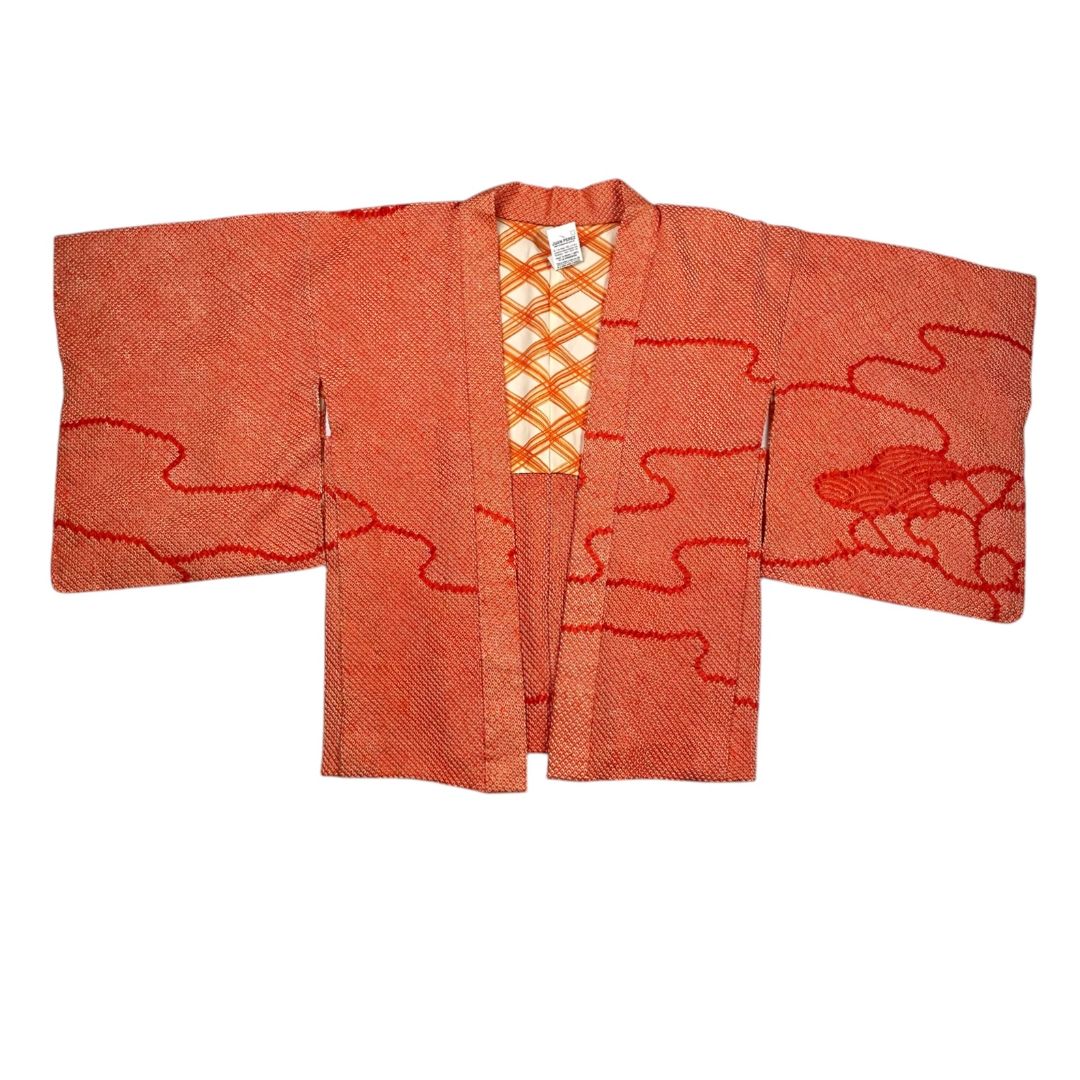 SIN MARCA Kimono Corto Naranja Talle M