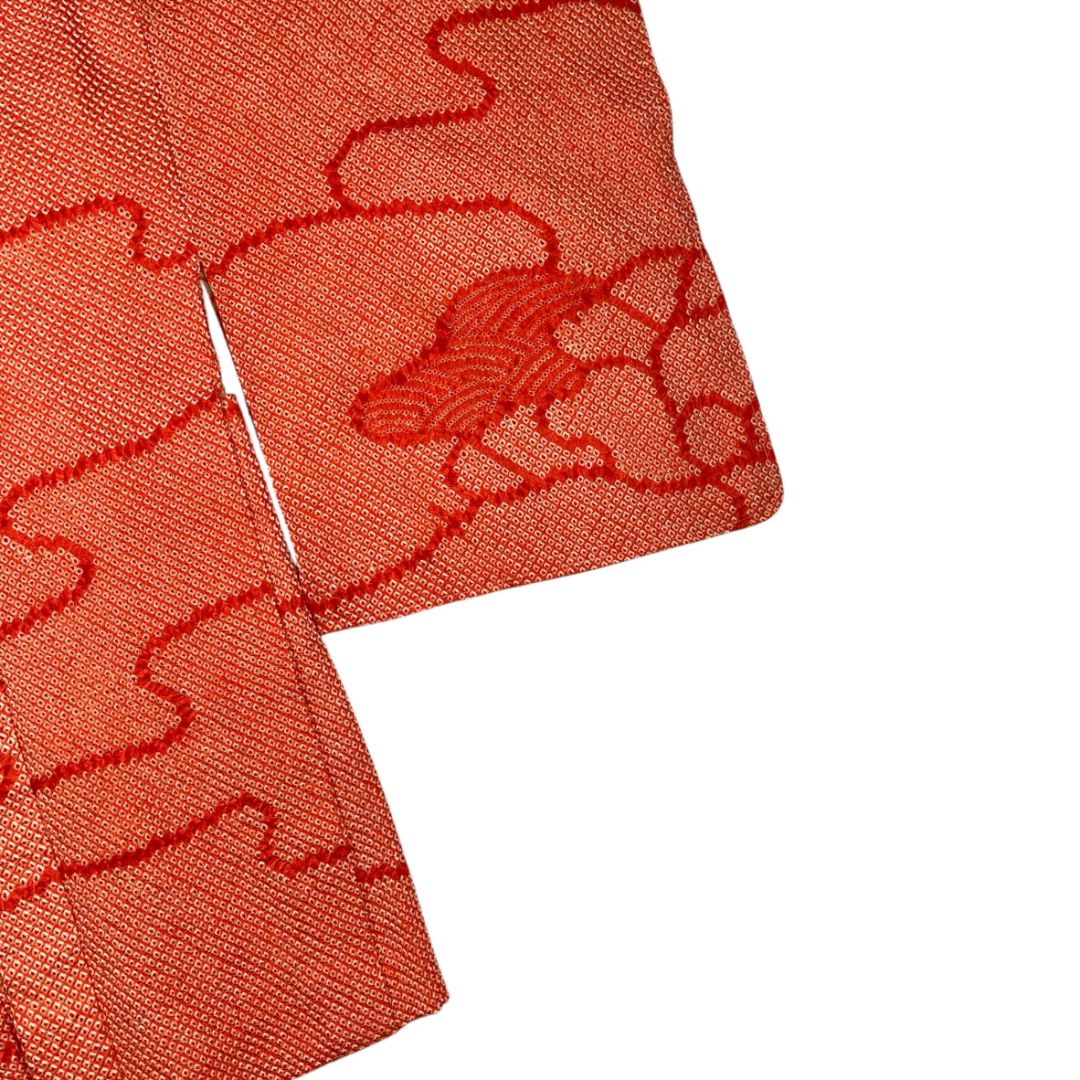 SIN MARCA Kimono Corto Naranja Talle M