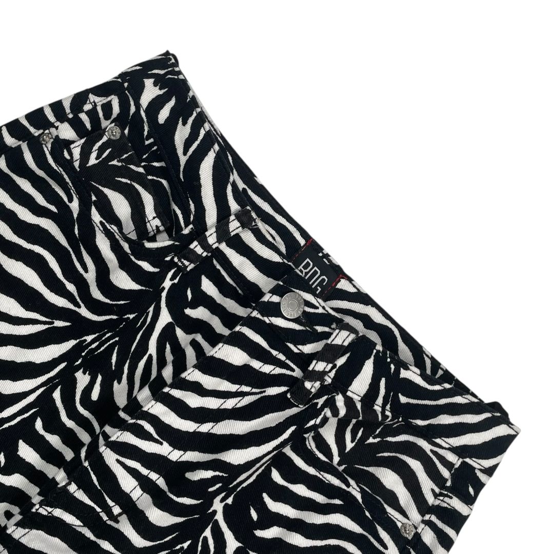 BDG Pantalon Varios  Zebra Talle 26