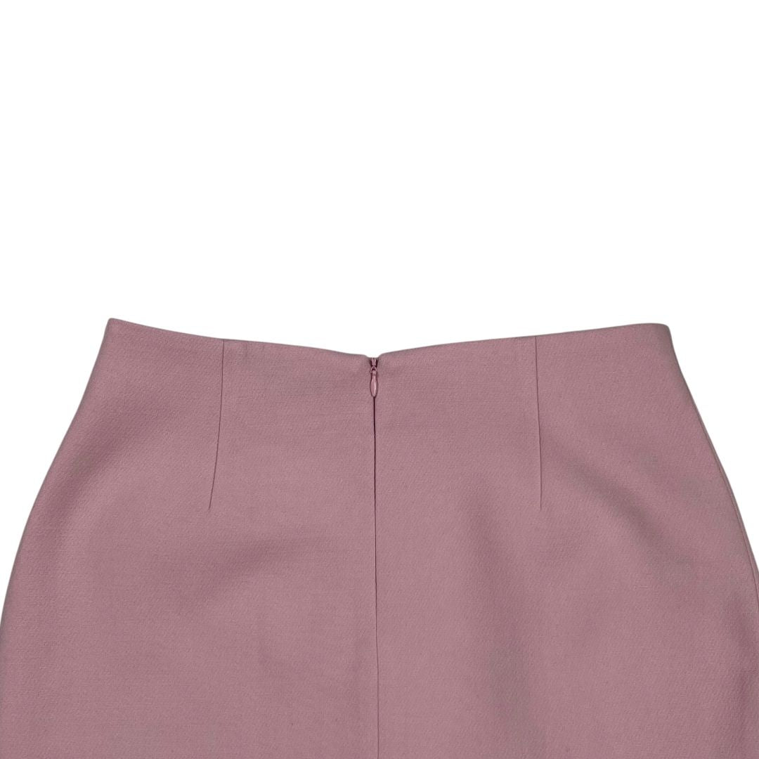 SIN MARCA Pollera Media Pierna Rosa Talle M