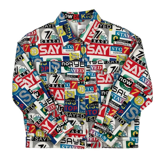 SIN MARCA Campera Varios  Estampado Talle M