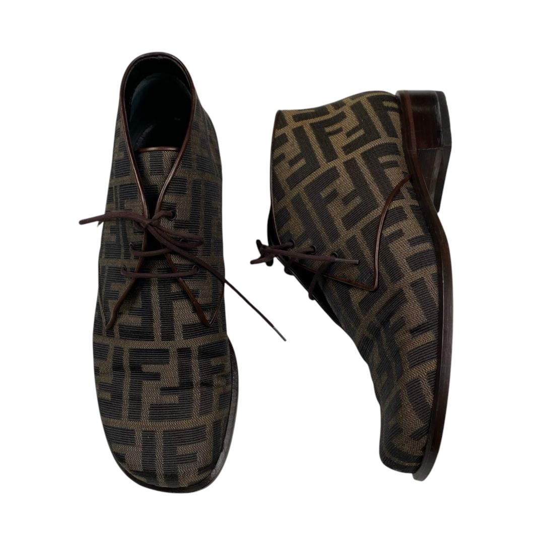 FENDI Bota Corta Varios Monograma Talle 36,5