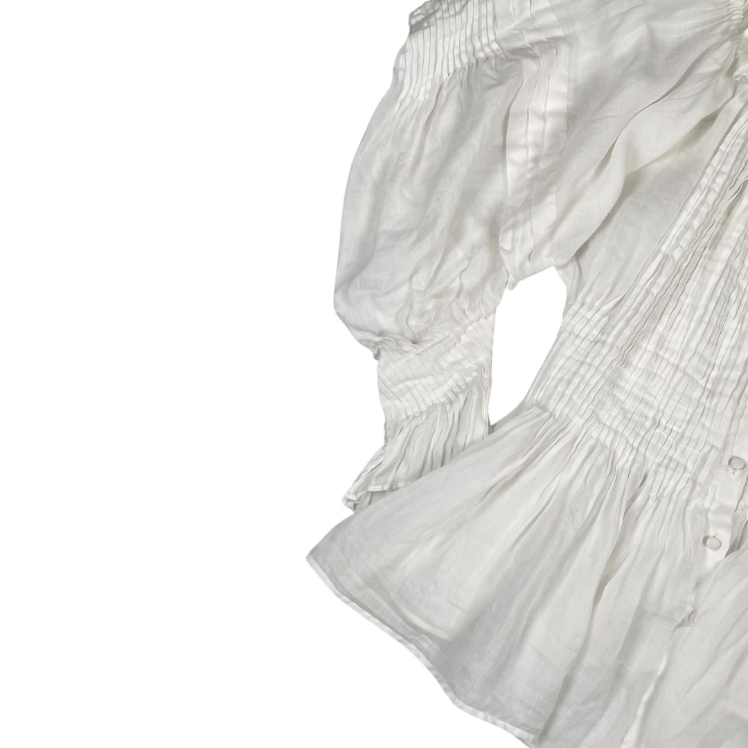 MENAGE A TROIS Blusa Manga Larga Blanco Talle 42