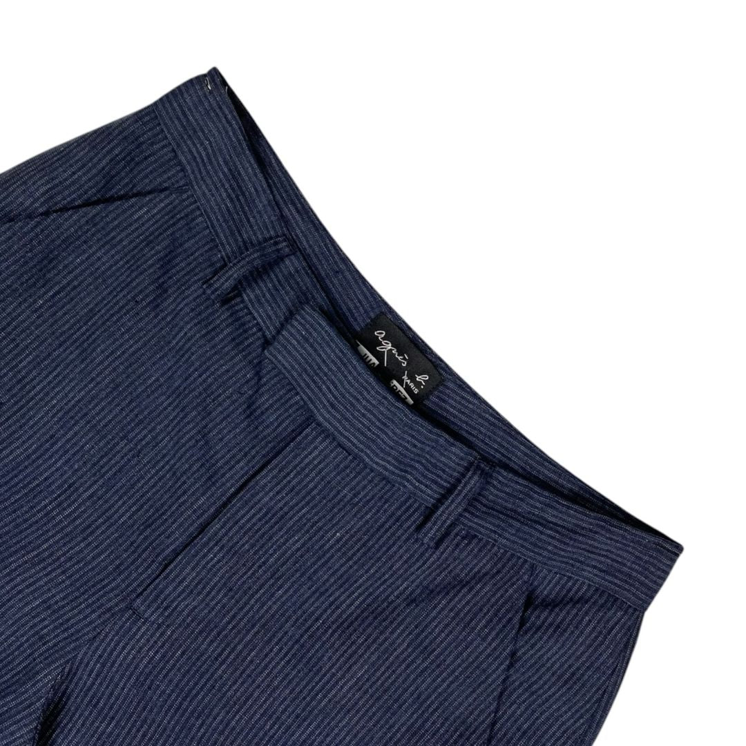 AGNES B Pantalon Varios Rayado Talle 36