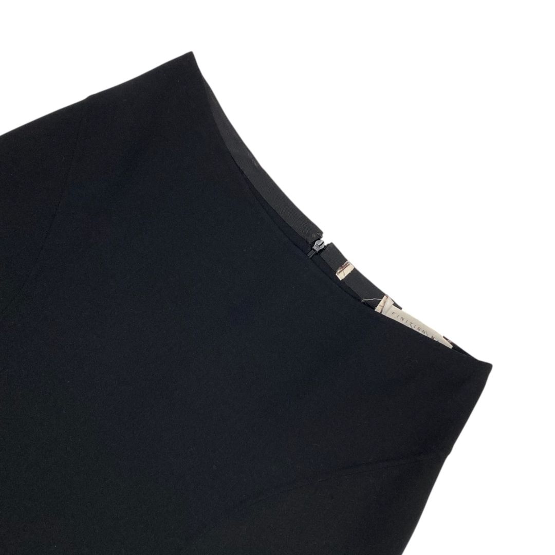 CELINE Pollera Media Pierna Negro Talle M