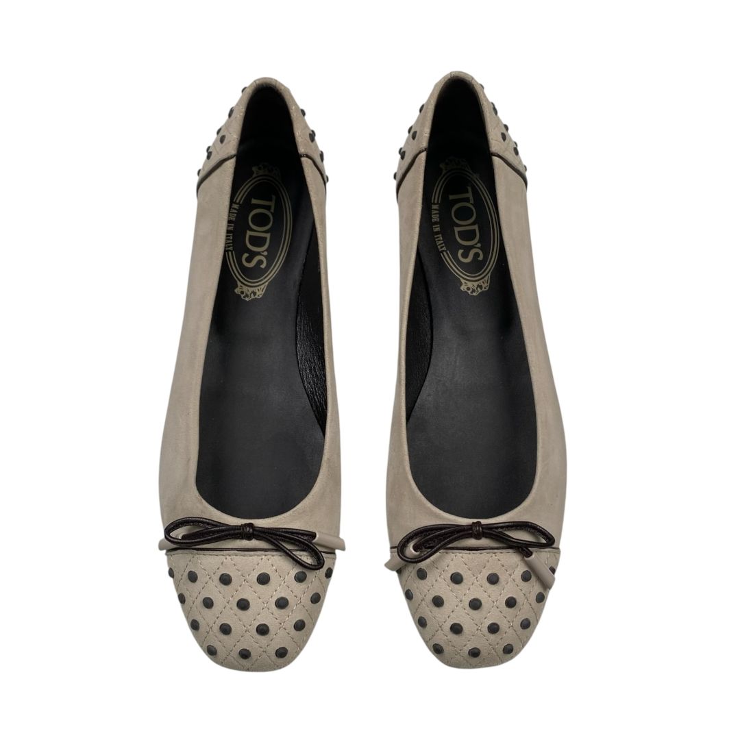 TODS Ballerina Beige Talle 38