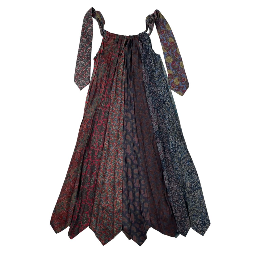 ROPA Y ARTE Vestido Sin Manga Vestido Corbatas Varios  Arabescos Talle M
