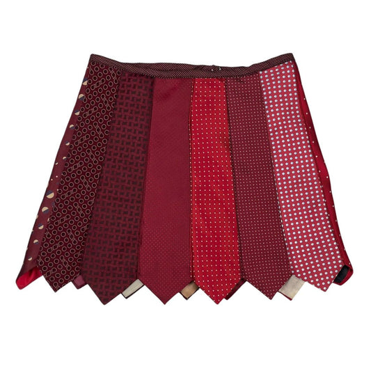 ROPA Y ARTE Pollera Larga Pollera Corbatas Mini Varios  Estampado Talle S