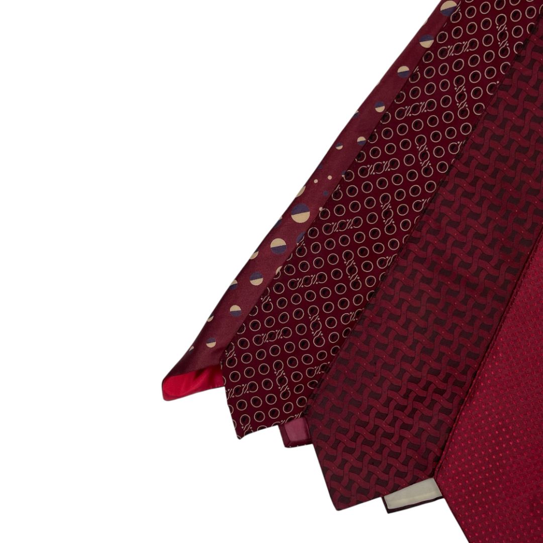 ROPA Y ARTE Pollera Larga Pollera Corbatas Mini Varios  Estampado Talle S