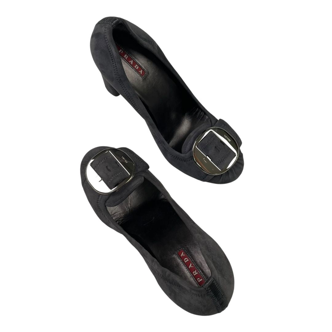 PRADA Zapatos Gris Talle 37