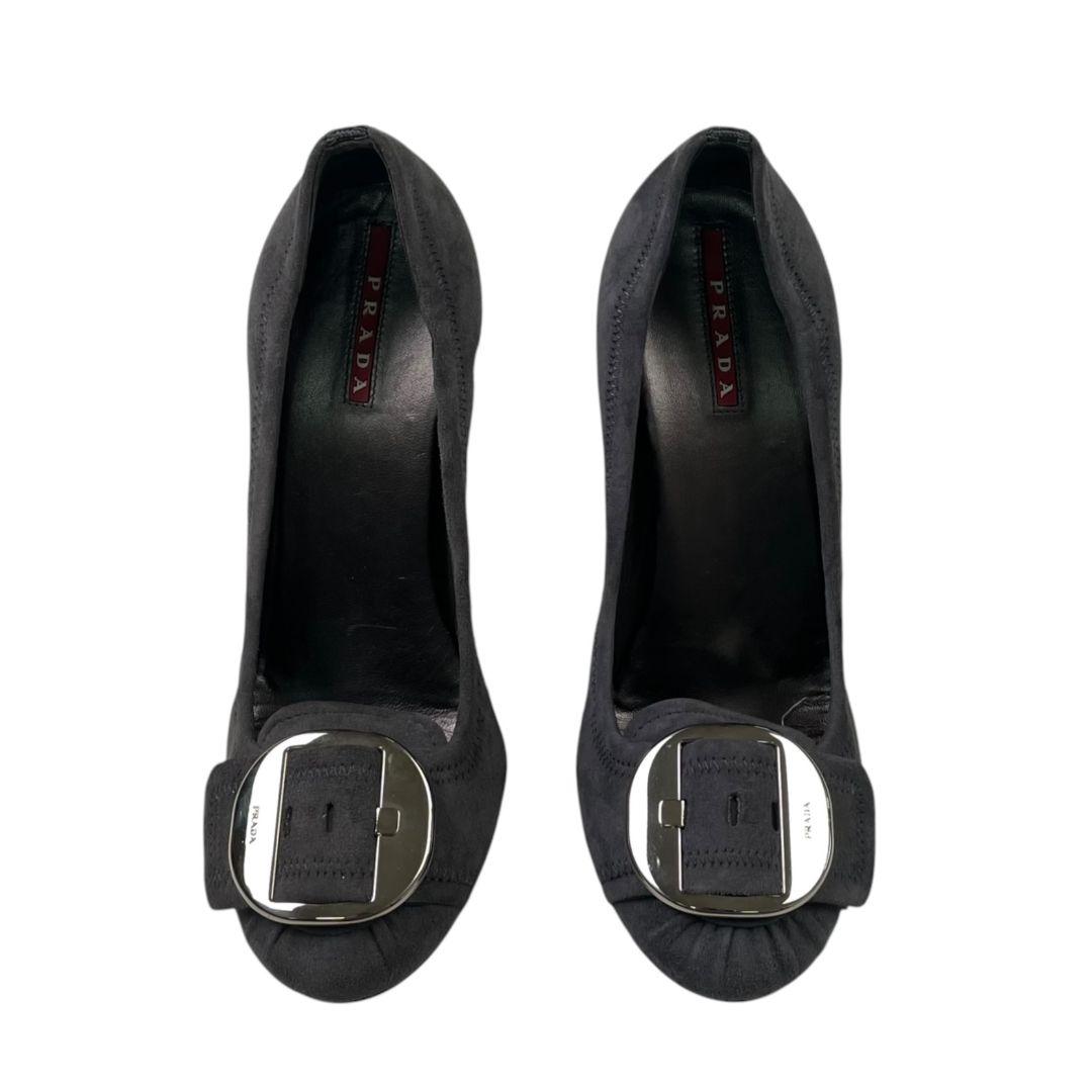 PRADA Zapatos Gris Talle 37