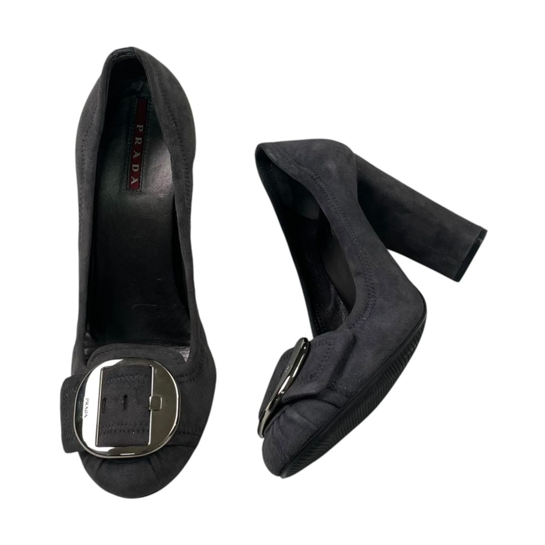 PRADA Zapatos Gris Talle 37