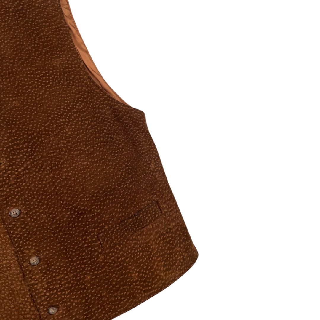 ARANDU Chaleco Corto Marron Talle L