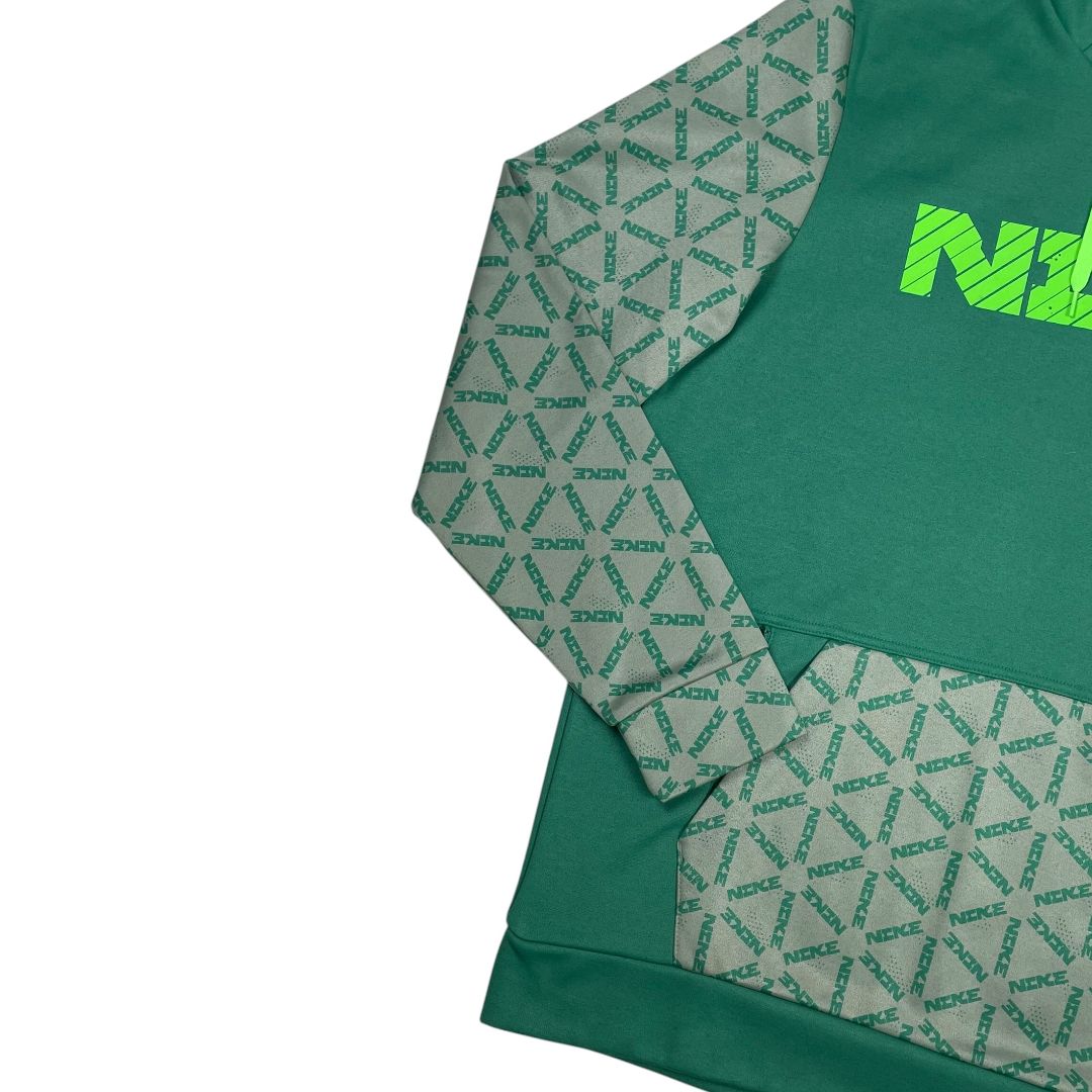 NIKE Buzo Verde Talle M