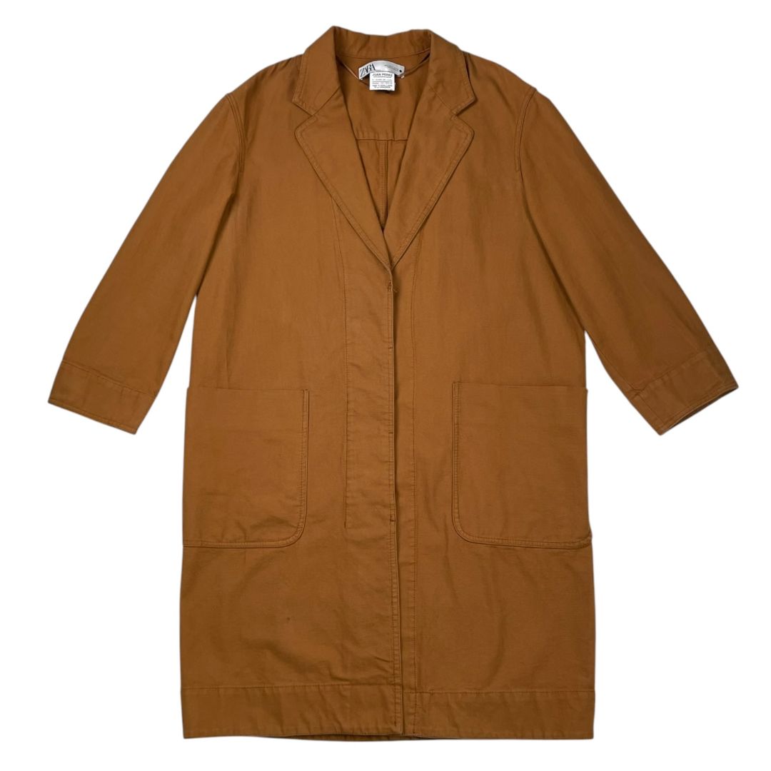 ZARA Tapado Marron Talle L