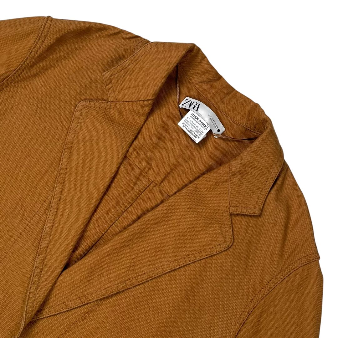 ZARA Tapado Marron Talle L