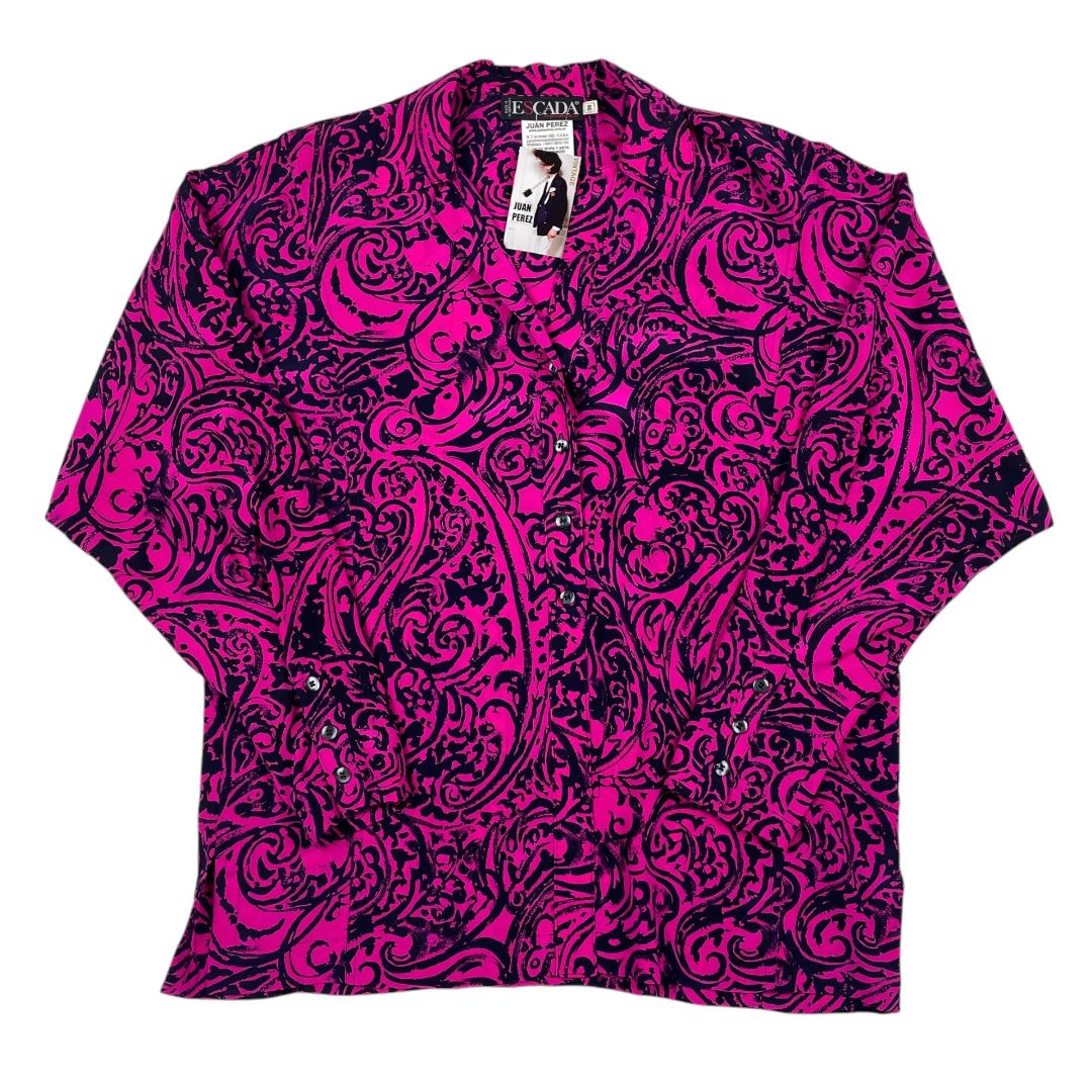 ESCADA Camisa Fucsia Talle 38