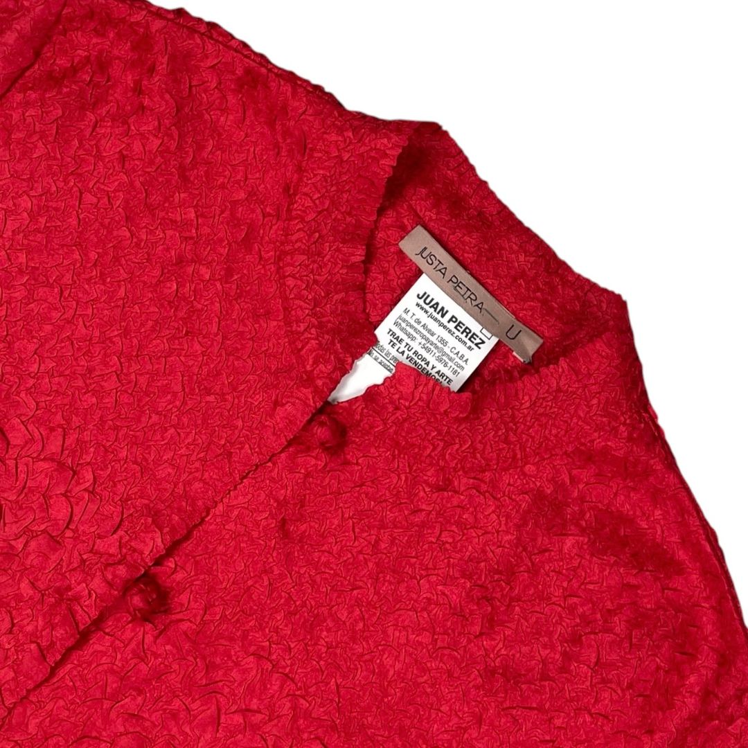 JUSTA PETRA Tapado Rojo Talle 1