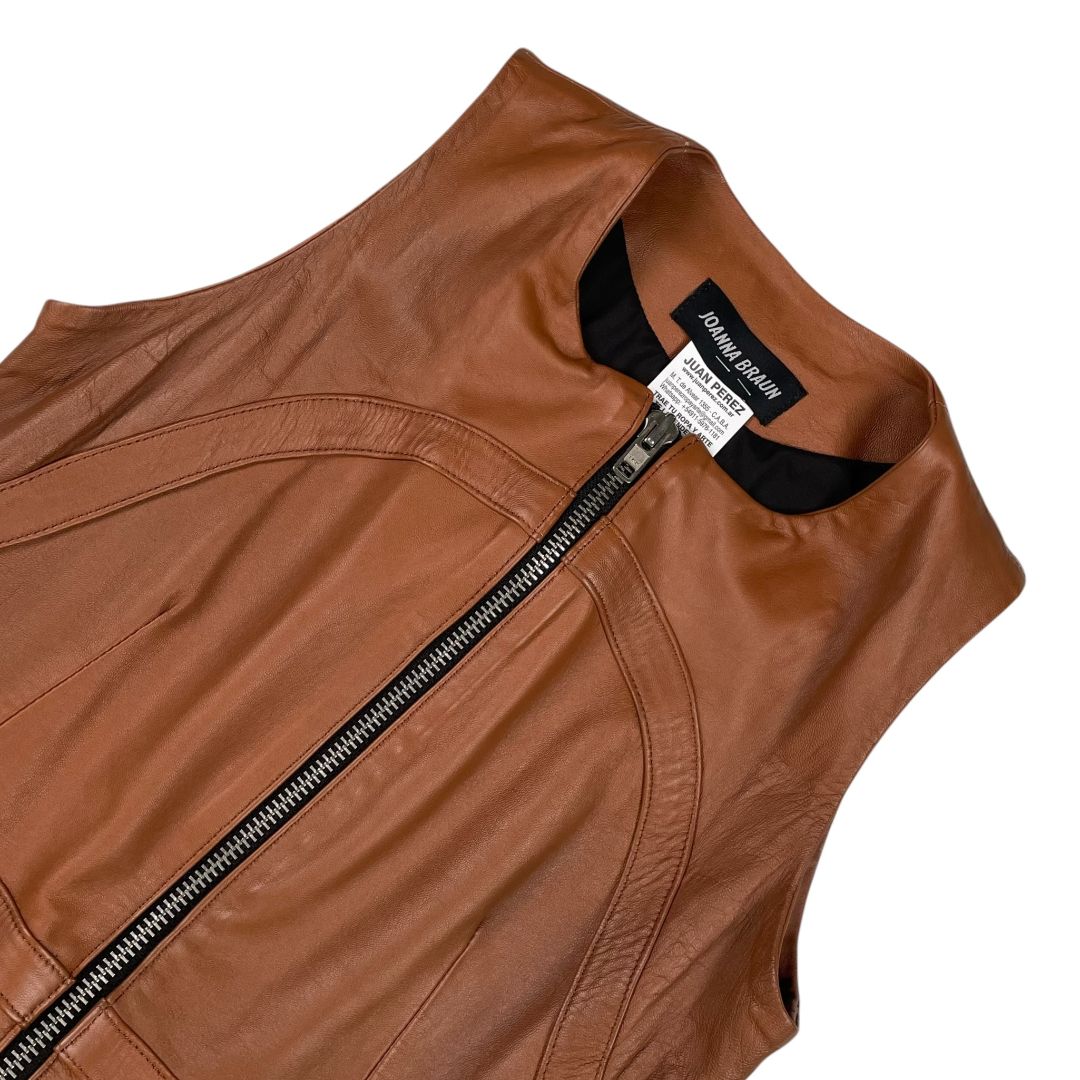 JOANNA BRAUN Vestido Marron Talle M
