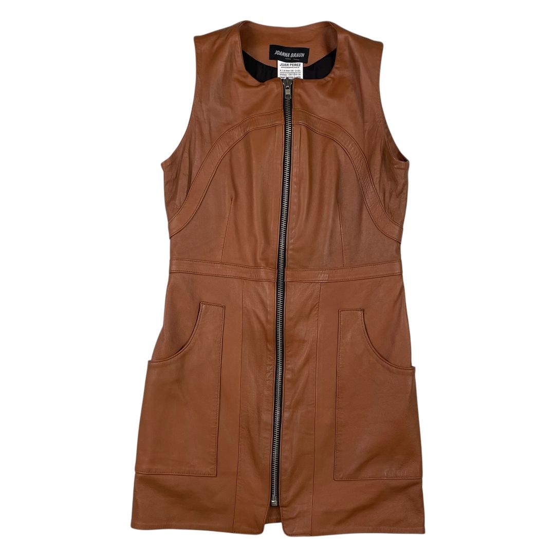 JOANNA BRAUN Vestido Marron Talle M