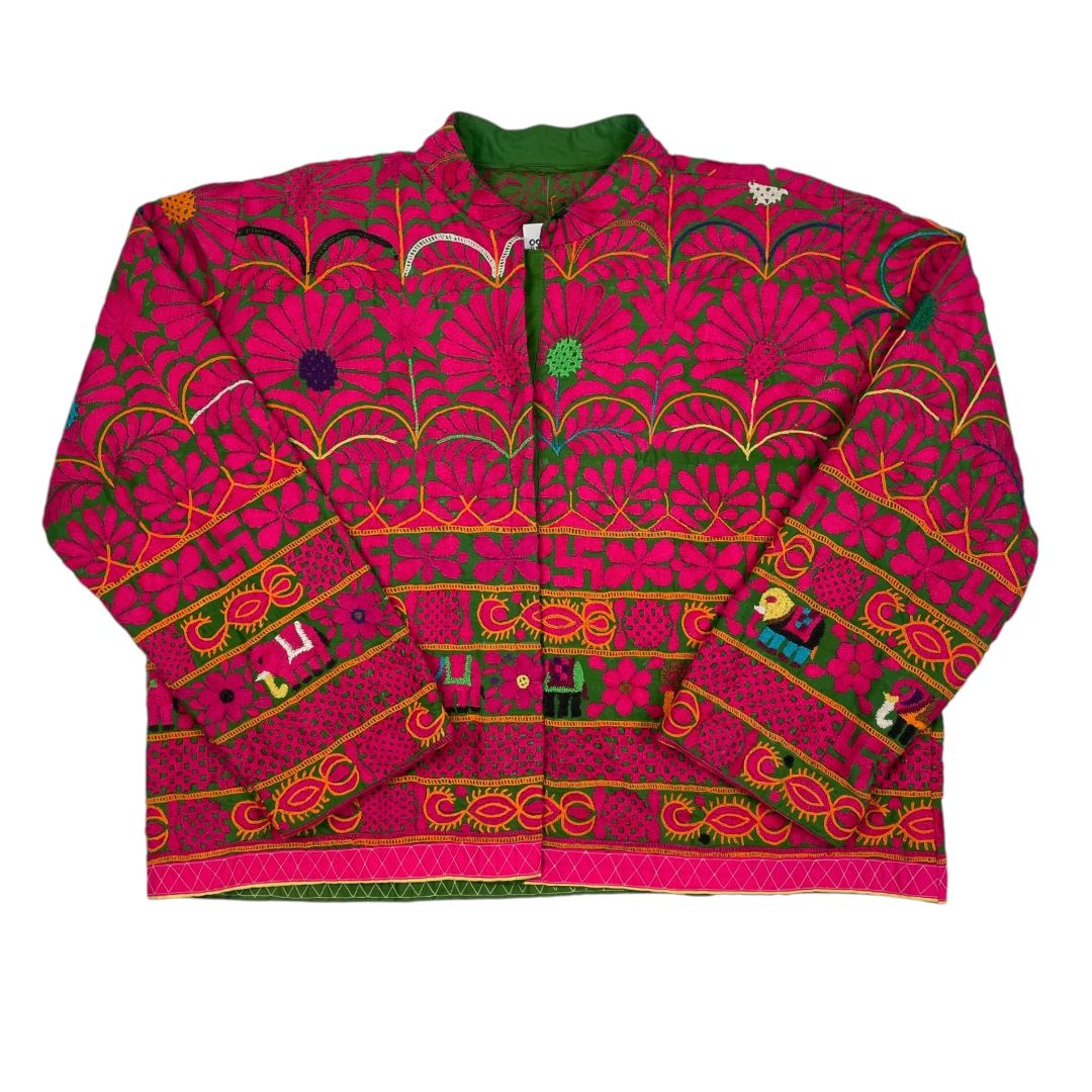 SIN MARCA Saco Fucsia Talle 3
