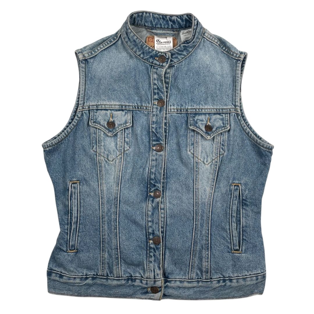 LEVIS Chaleco Corto Celeste Talle L