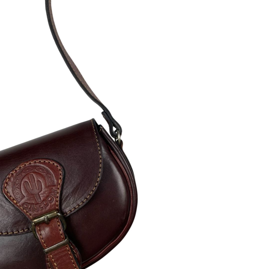 CARDON Cartera Marron Medida 17cm X 11cm