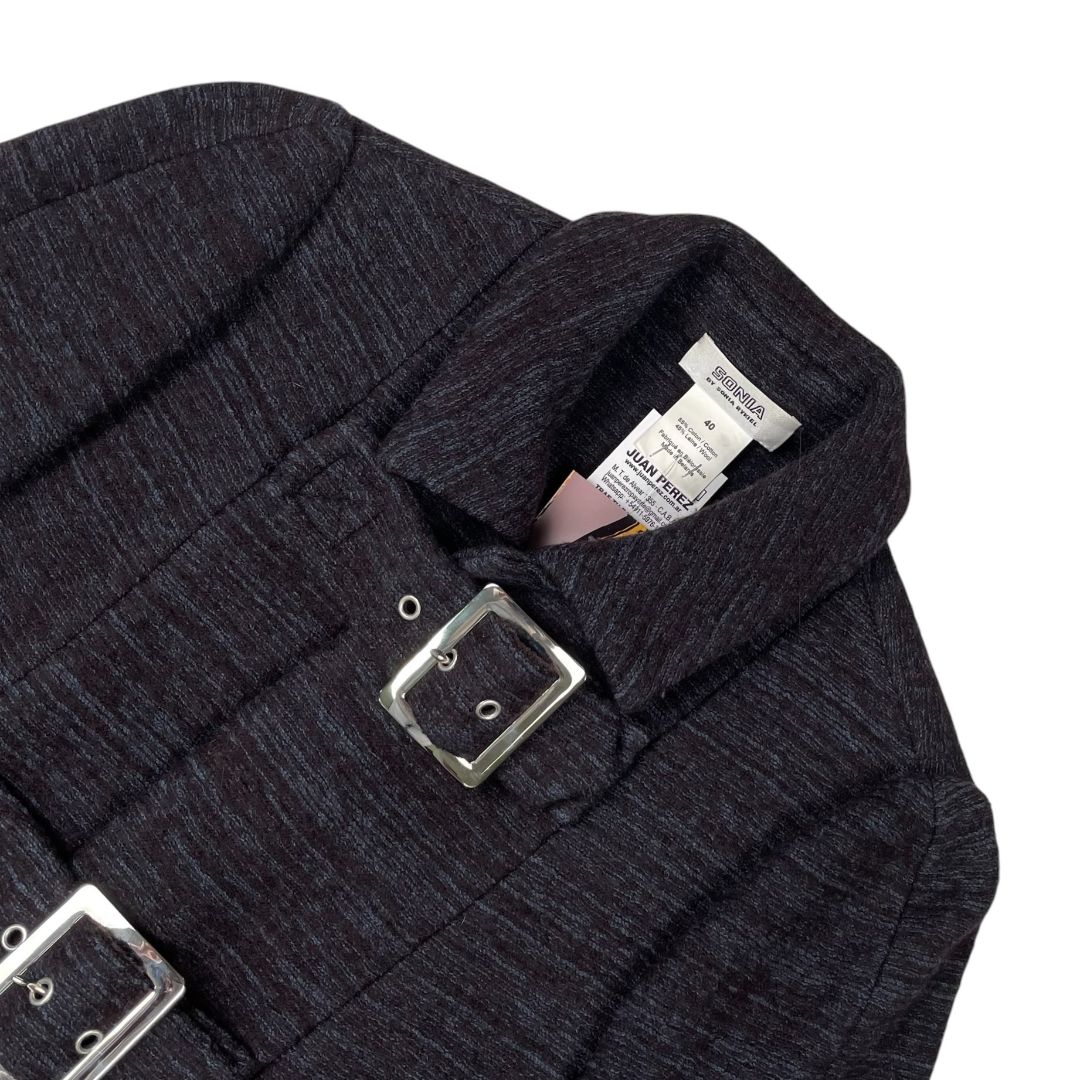 SONIA RYKIEL Campera Jaspeado Talle 40