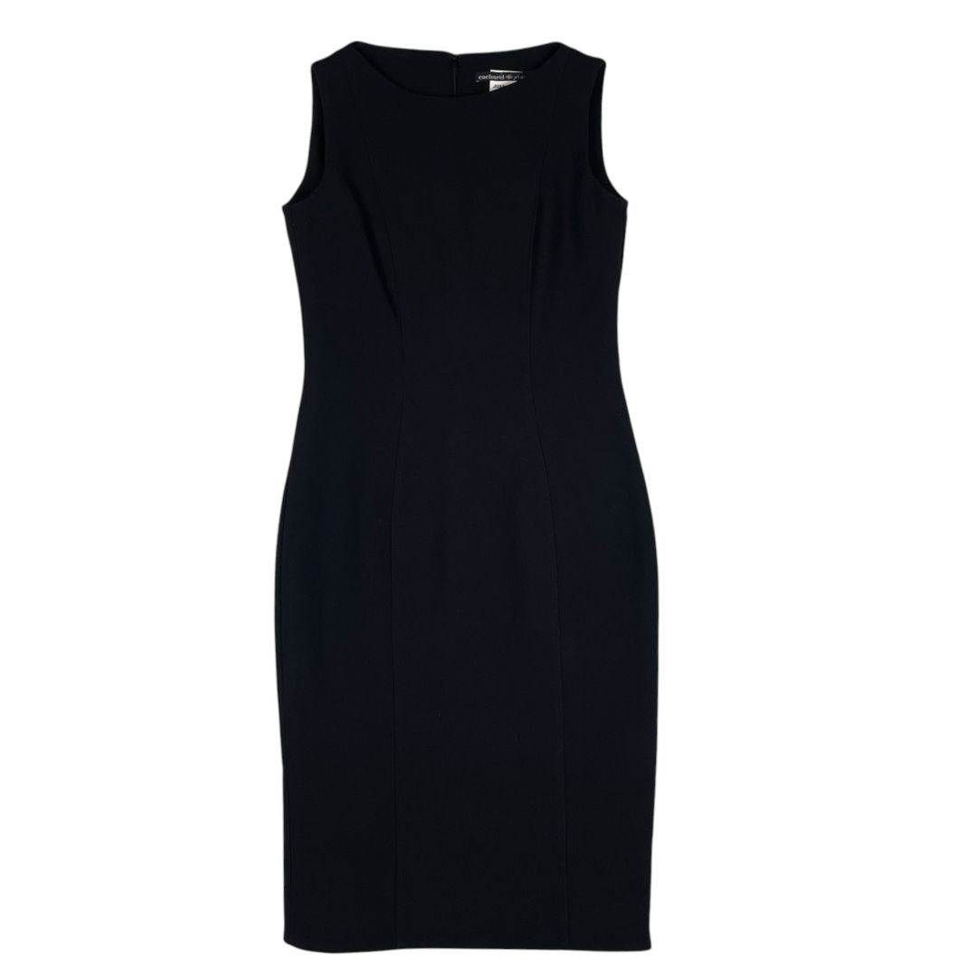 CACHAREL Vestido Sin Manga Negro Talle 36