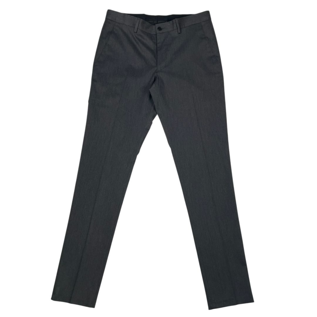 ZARA Conjunto X2 Pantalon Y Saco Gris Talle 48