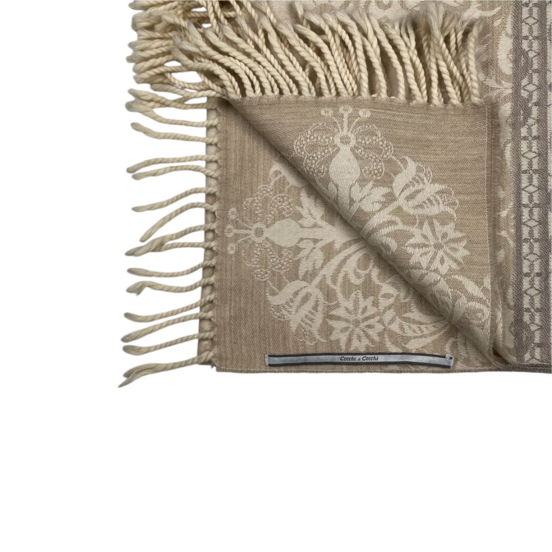 SIN MARCA Manta Beige Medida 170cm X 160cm