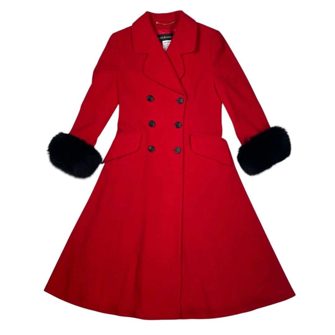 LOUIS FERAUD Tapado Rojo Talle 40