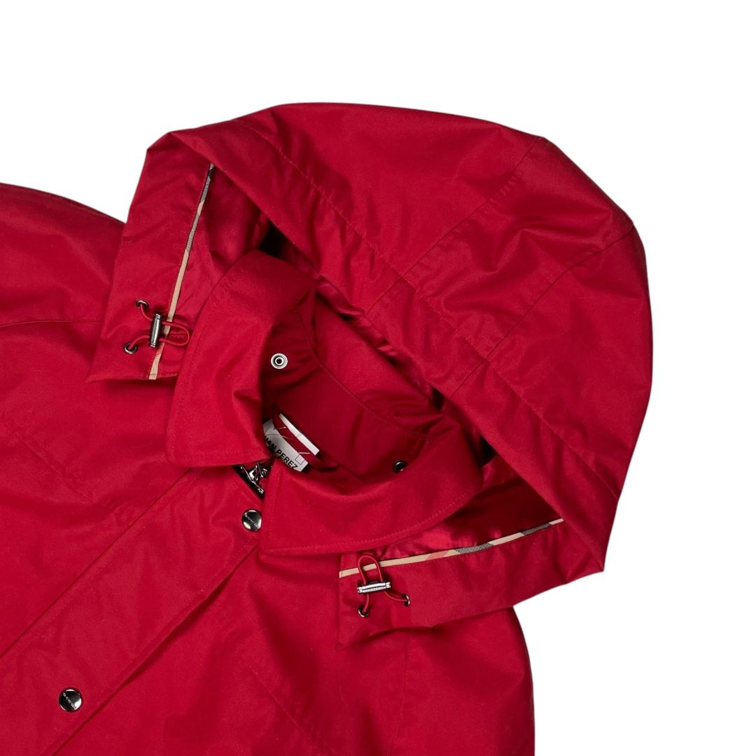 BURBERRY Impermeable Rojo Talle 16