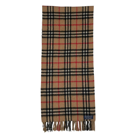 BURBERRY Bufanda Varios Escoces Marron Medida 130cm X 30cm