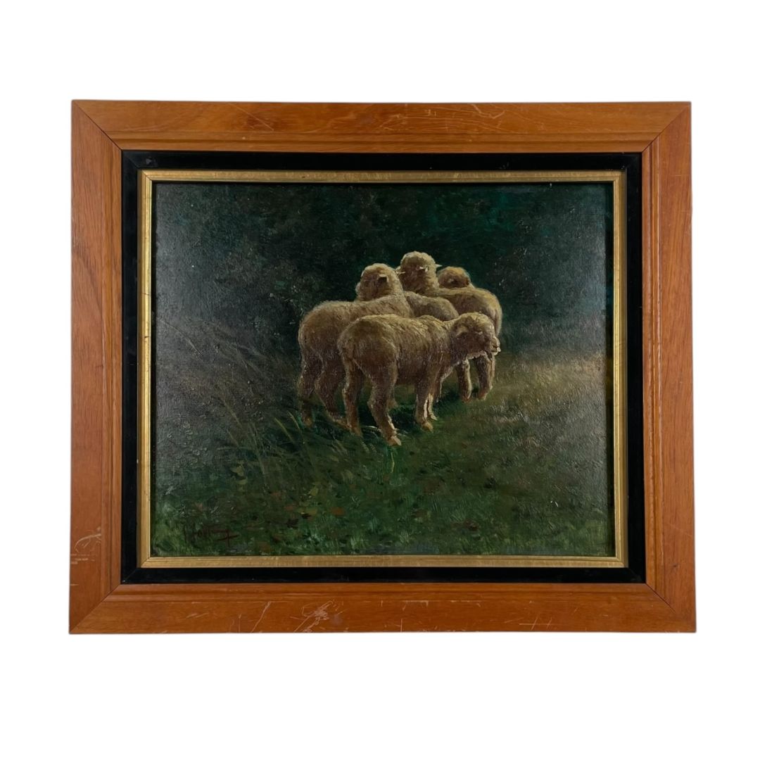 ANONIMO Arte sin Vidrio Estilo Paisajismo Medida 33cm X 26cm