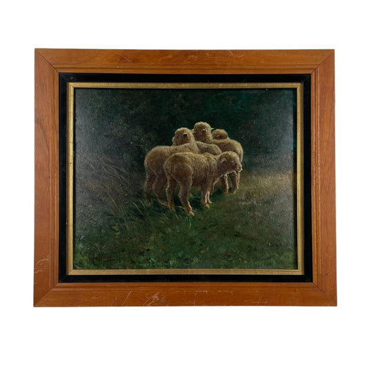 ANONIMO Arte sin Vidrio Estilo Paisajismo Medida 33cm X 26cm
