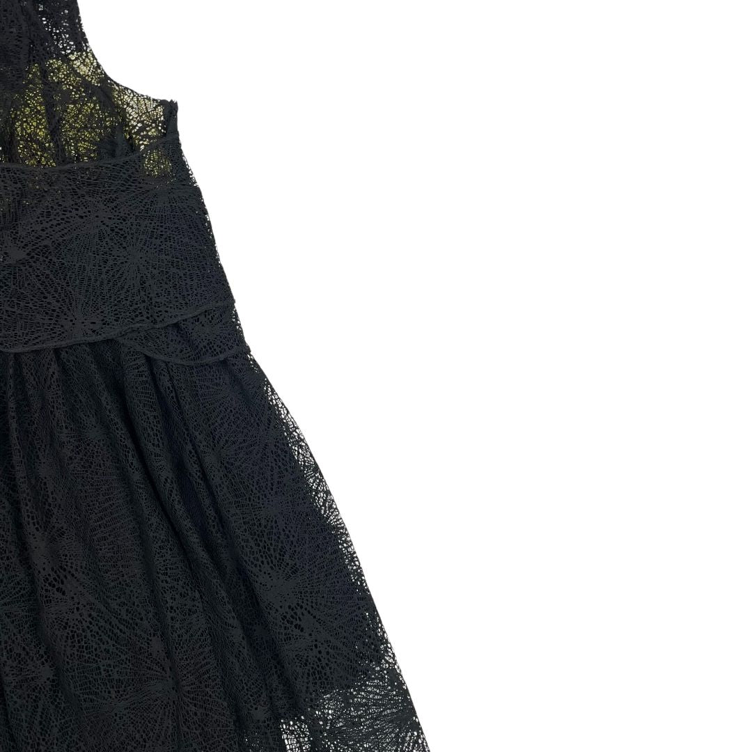 SIN MARCA Vestido Sin Manga Negro Talle S