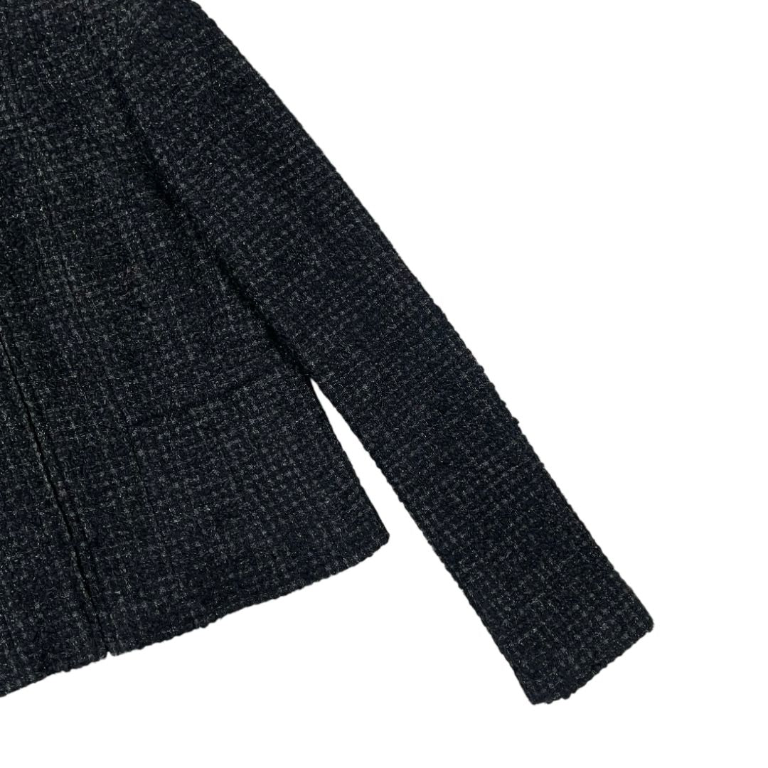 CHANEL Saco Negro Talle 2