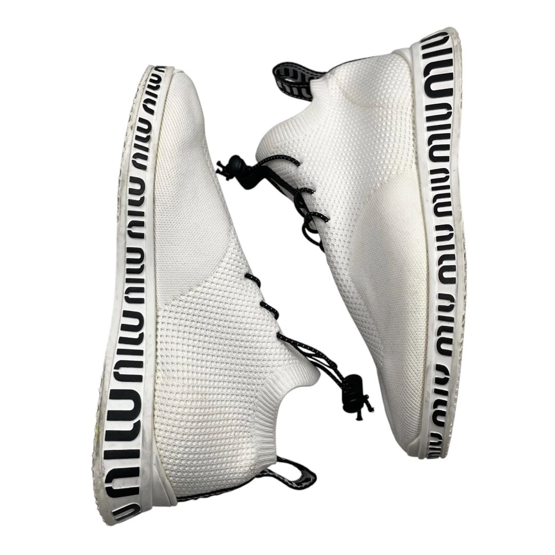 MIU MIU Zapatillas Blanco Talle 37,5
