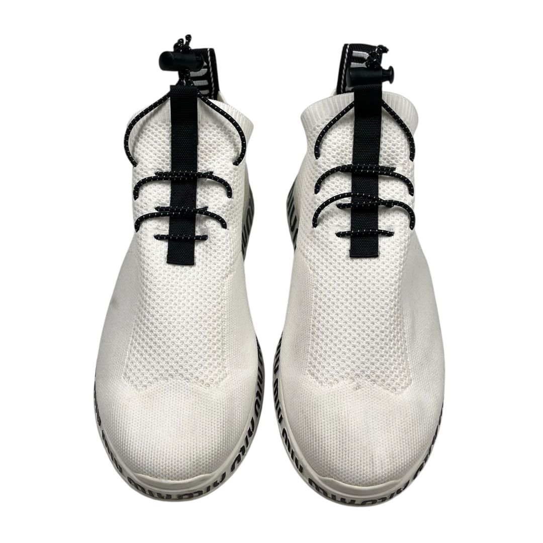 MIU MIU Zapatillas Blanco Talle 37,5
