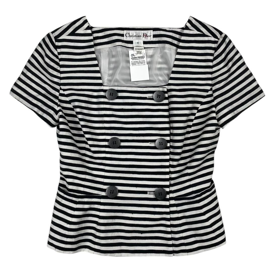 DIOR Crop Top Varios Rayado Talle 8